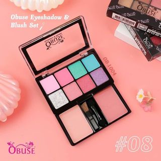 ☀ Phấn Mắt Obuse Eyeshadow & Blush OB1004 16,5g