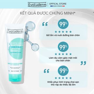 Kem dưỡng da chân Evoluderm chiết xuất bơ hạt mỡ 125ml