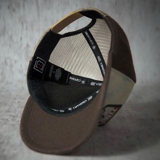 Nón Lưỡi Trai BWB Throttle Jeans Nâu Lưới Cap Chất Jeans