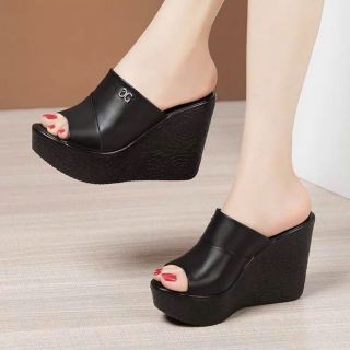 DÉP XUỒNG QUAI DA PHỐI PHỤ KIỆN, DÉP NỮ SANG TRỌNG