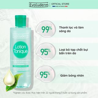 Nước hoa hồng Evoluderm chính hãng dành cho da dầu mụn 250ml