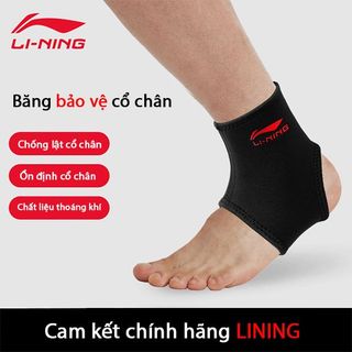 Băng cuốn cổ chân chính hãng LINING AQAH156 bảo vệ cổ chân, chống lật cổ chân