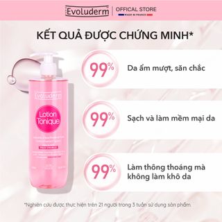 Nước hoa hồng Evoluderm chính hãng 500ml (đầy đủ tem phụ, tem chống giả)