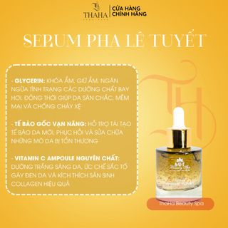 [CHĨNH HÃNG] Serum Pha Lê Tuyết MH Beauty Spa 30ml, Serum căng bóng Serum Khóa Ẩm Kiềm Dầu, Ngăn Ngừa Lão Hóa