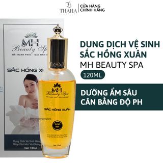 [CHÍNH HÃNG] Dung dịch vệ sinh phụ nữ Sắc Hồng Xuân MH Beauty Spa 120ml, Làm Sạch, Dưỡng Ẩm, Cân Bằng Độ PH giá sỉ