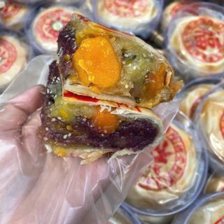 BÁNH PÍA ĐẬU XANH KHOAI MÔN MỠ HÀNH - NGON NHƯ MƠ 600G - WINNIE HOUSE