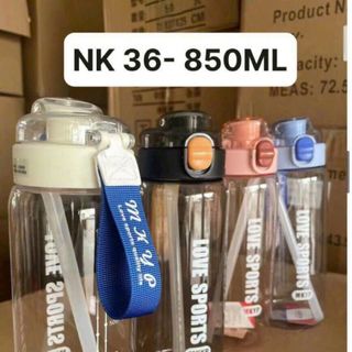 Bình Nước Thể Thao 800ML Bằng Nhựa An Toàn Chống Rò Rỉ Chịu Nhiệt Cao giá sỉ