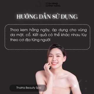 [CHÍNH HÃNG] Kem Collagen Tăng Độ Đàn Hồi Cho Da Mặt 10g THAHA BEAUTY SPA, Chống Lão Hóa, Tăng Cường Độ Ẩm