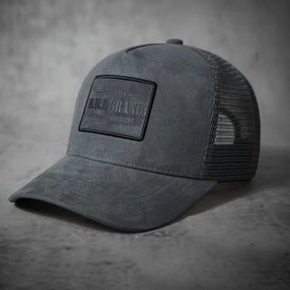 Nón Lưỡi Trai BWB Brand Xám Lưới Cap Chất Da lộn giá sỉ