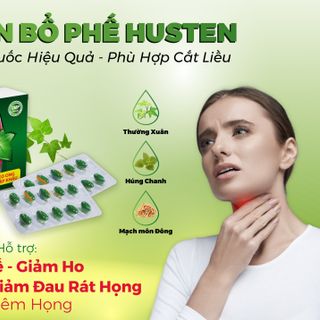 Viên Nang Uống Bổ Phế Husten (100 Viên/Hộp) - Y Tế Thành Phát