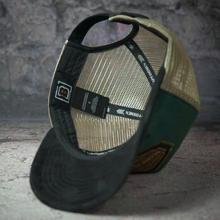 Mũ Lưỡi Trai Made in BWB Xanh Nhung Cap Chất Nhung Phối da lộn