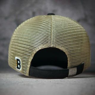 Mũ Lưỡi Trai Made in BWB Xanh Nhung Cap Chất Nhung Phối da lộn