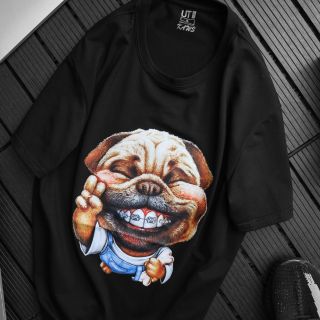 Áo thun 3d, áo ngắn tay nam, họa tiết in