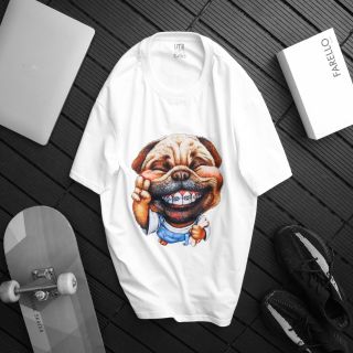 Áo thun 3d, áo ngắn tay nam, họa tiết in