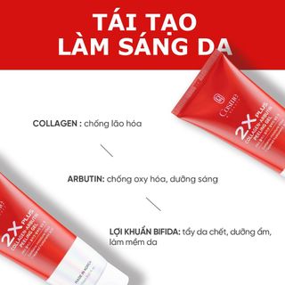 Tẩy Da Chết COSME 2X Plus Collagen Arbutin Peeling Gel 150ml Giúp Da Sạch Thoáng, Mềm Mại