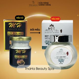 [CHÍNH HÃNG] Bột rửa mặt MH Beauty Spa 100g, Bột rửa mặt thảo dược thiên nhiên trắng da, tái tạo da, giảm nhờn dầu