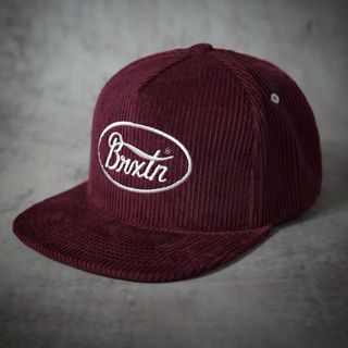 Mũ Lưỡi Trai Brixton Red Snapback Chất nhung gân giá sỉ