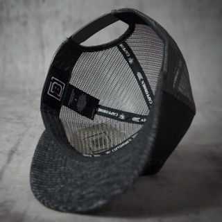 Mũ Lưỡi Trai B Hoa Five Xám Xanh Lưới Cap Chất Cotton