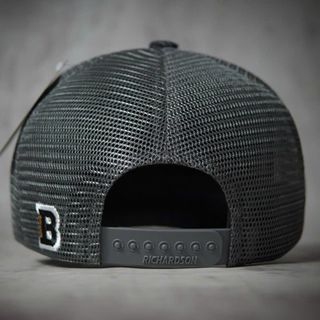 Mũ Lưỡi Trai B Hoa Five Xám Xanh Lưới Cap Chất Cotton