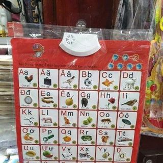 BẢNG CHỮ CÁI CÓ ÂM THANH CHO BÉ HỌC BÀI