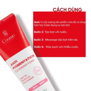 Sữa Rửa Mặt Cosme Anti Pigmentation 120ml Chính Hãng Phù Hợp Mọi Loại Da