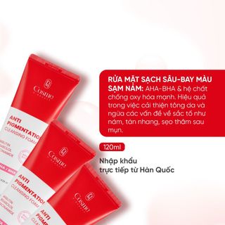 Sữa Rửa Mặt Cosme Anti Pigmentation 120ml Chính Hãng Phù Hợp Mọi Loại Da
