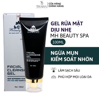 [CHÍNH HÃNG] Gel rửa mặt MH Beauty Spa 100ml, Dịu nhẹ, Không bọt, Phù hợp da nhạy cảm giá sỉ