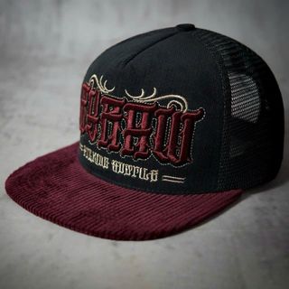 Nón Lưỡi Trai Ryraw Thái Đen Đỏ Snapback Chất Nhung Gân