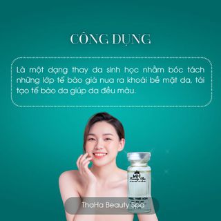 [CHÍNH HÃNG] Peel Da Trẻ Hóa AHA BHA PHA MH Beauty Spa 10ml, Tái Tạo Da, Đồng Đều Màu Da, Căng Bóng Da