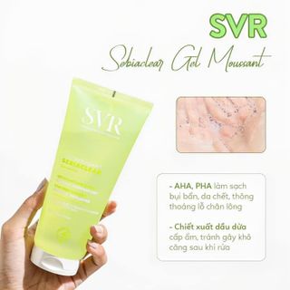 Sữa Rửa Mặt Dạng Gel SVR Không Chứa Xà Phòng Dành Cho Da Dầu Mụn 200ml giá sỉ