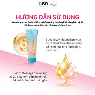 Kem Lạnh Khử Mùi Hôi Toàn Thân Maputi Fragrance Body Gelato Ngăn Mồ Hôi Dưỡng Ẩm 120g