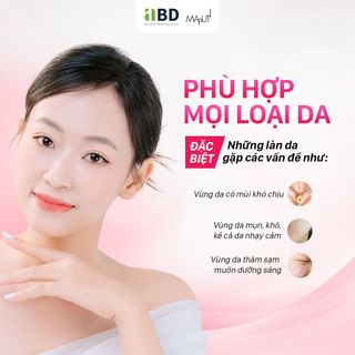Kem Lạnh Khử Mùi Hôi Toàn Thân Maputi Fragrance Body Gelato Ngăn Mồ Hôi Dưỡng Ẩm 120g