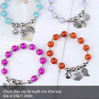 Chuỗi đeo tay phong thủy mixx charrm
