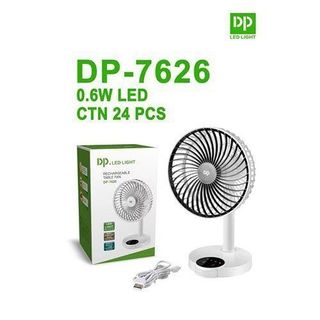 QUẠT SẠC TÍCH ĐIỆN DP 7626