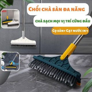 Chổi Chà Sàn Và Gạt Nước Nhà Tắm Nhà Vệ Sinh Đa Năng - Chổi Quét Dọn, Chà Toilet, WC, Sân CTB805 - BECHIP