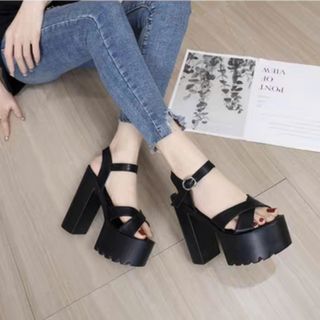SANDAL NỮ CG CHÉO 14P DA XỊN DÒNG HÀNG CAO CẤP