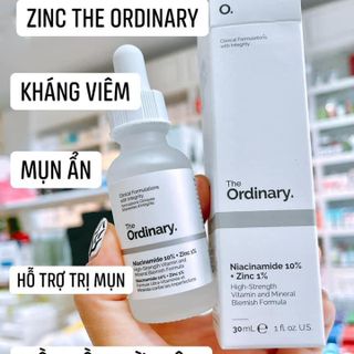 Tinh chất The Ordinary Niacinamide 10% + Zinc 1% Full Size 30ml giá sỉ