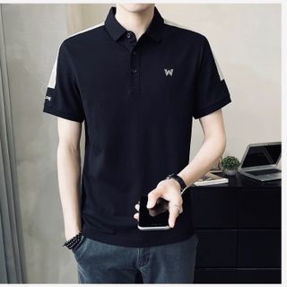 áo đen cá sấu phối vai thêu w - giá sỉ cạnh tranh
