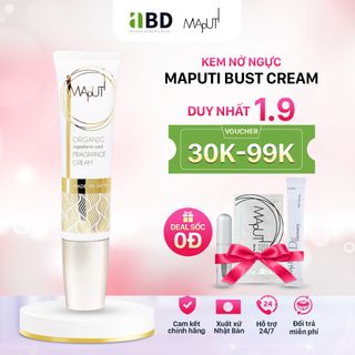 Kem nâng ngực upsize, tăng vòng 1, Vòng 3 săn chắc & sexy Nhật Bản - Maputi Bust Cream 60g giá sỉ