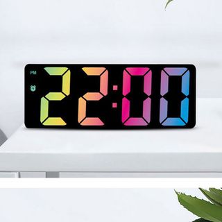 Đồng hồ mặt gương led 7 màu giá sỉ