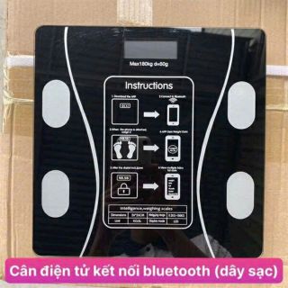 Cân Điện Tử Có App Kiểm Tra Sức Khỏe-Cân Điện Tử Kết Nối Bluetooth Đo Chỉ Số Sức Khỏe Kiểm Soát Ăn Uống,Thể Dục Thể Thao giá sỉ