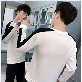 áo trắng phối đen thêu chữ - giá sỉ cạnh tranh