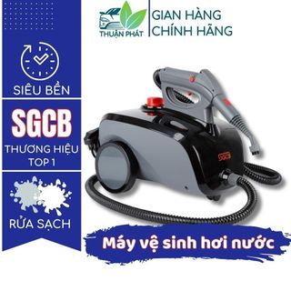 Máy hơi nước nóng SGCB vệ sinh nội thất ô tô mã SGGF154 cọ rửa khoang máy dầu mỡ động cơ