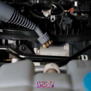 Máy hơi nước nóng SGCB vệ sinh nội thất ô tô mã SGGF154 cọ rửa khoang máy dầu mỡ động cơ