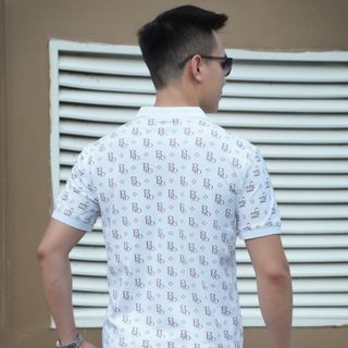 áo trắng cá sấu in bo toàn thân - giá sỉ cạnh tranh