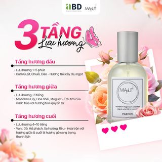 Nước Hoa Maputi Parfum Unisex Nhẹ Nhàng, Thanh Mát Cuốn Hút 48ml