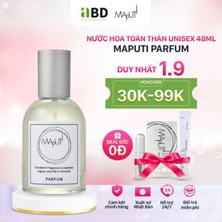 Nước Hoa Maputi Parfum Unisex Nhẹ Nhàng, Thanh Mát Cuốn Hút 48ml
