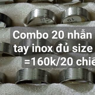 Nhẫn inox đẹp nam nữ