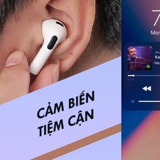 Tai nghe Airpods Pro 2ND GEN Rep 1:1 chuẩn (Sạc không dây, xuyên âm)
