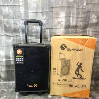 Loa Kéo Di Dộng SUNY BOX GJ-S8 (Bass 8", 2 Micro)